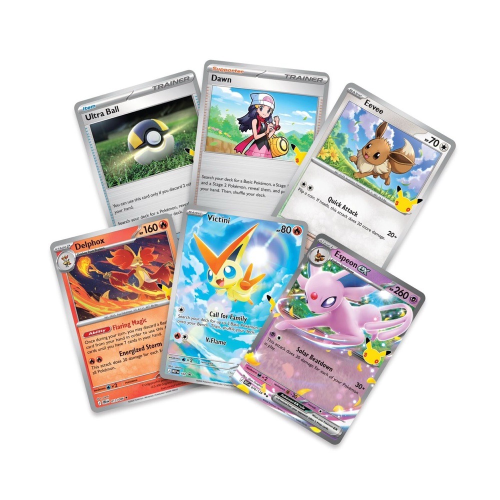 Pokemon TCG 30th Celebration Battle Deck featuring Espeon ex